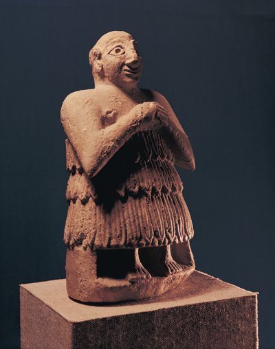 Orante, de Tello, c.2500 a.C. de Sumerian